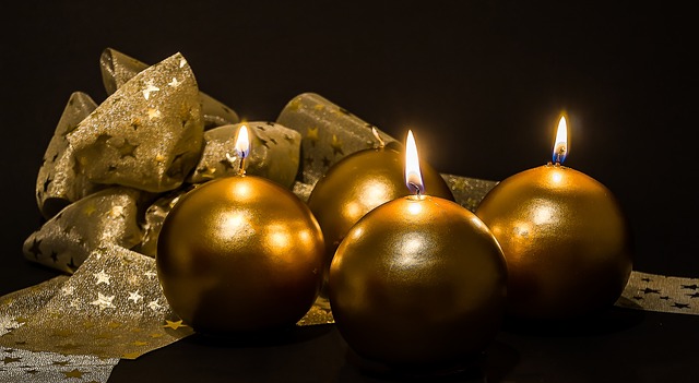 Velas en adviento