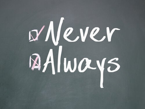 Never and always