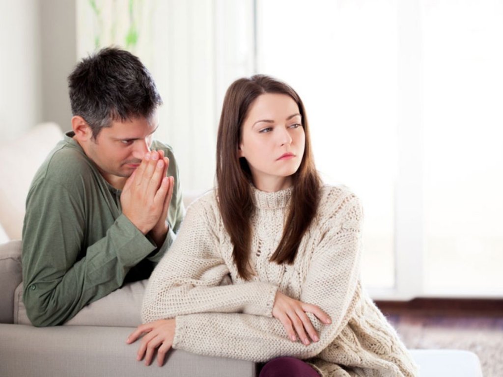 Pareja con problemas