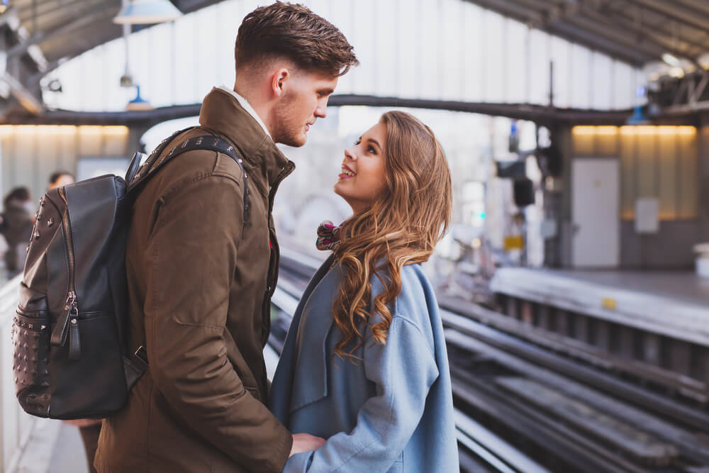 el reencuentro de una pareja