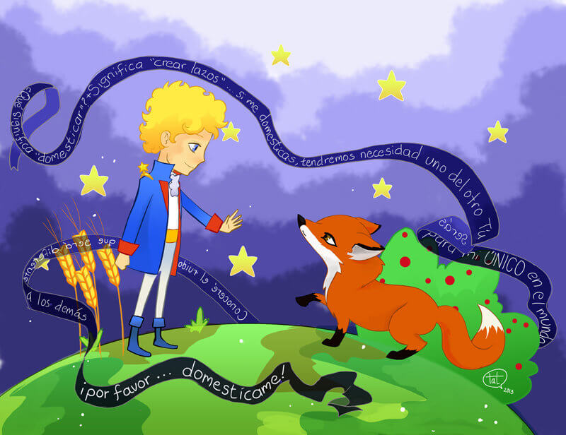 el principito y el zorro