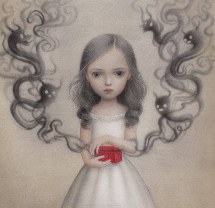 Mujer en sueños