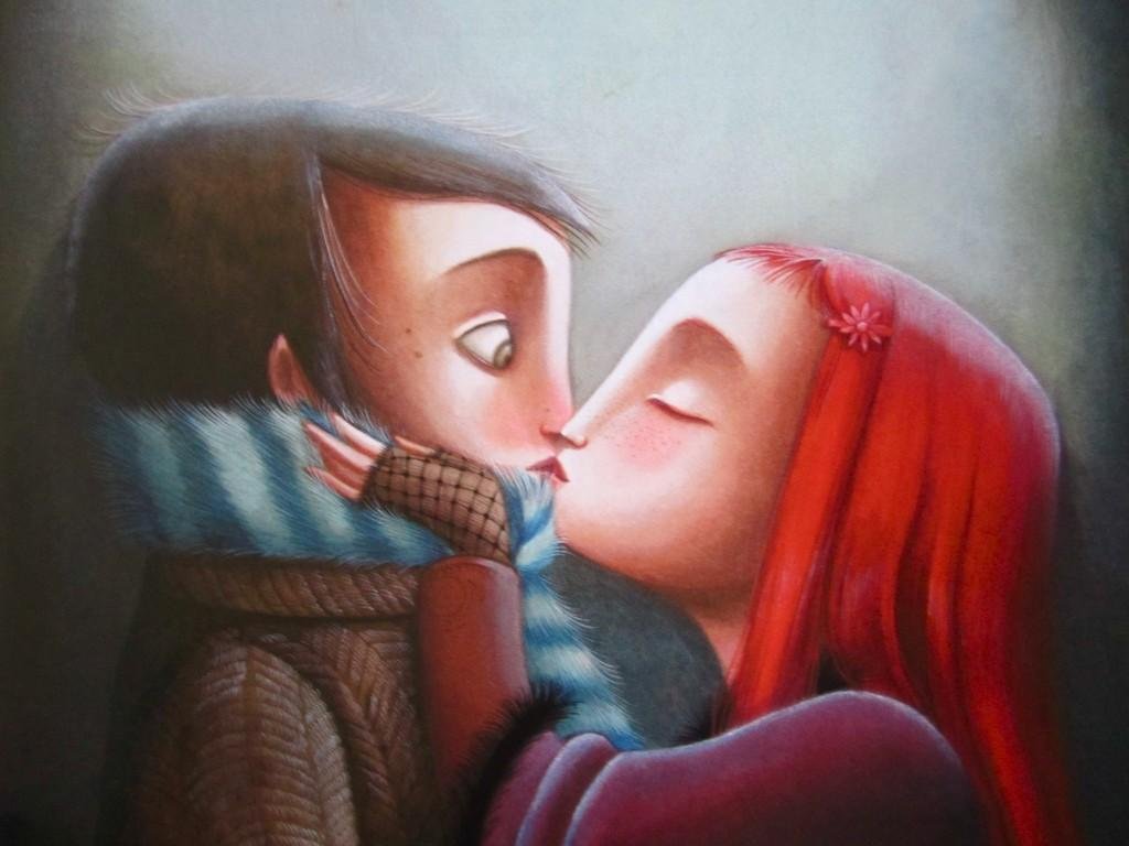 Cualidades-pareja-perfecta Pareja perfecta besándose