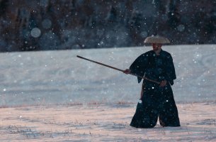 Samurai seguidor del bushido