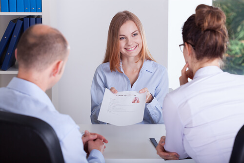 Primera impresión en una entrevista de trabajo