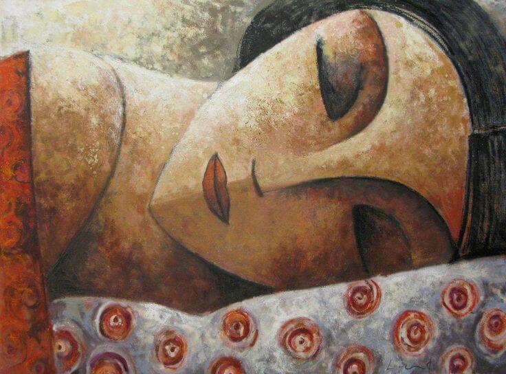 Mujer dormida