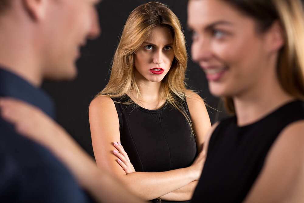 Mujer celosa