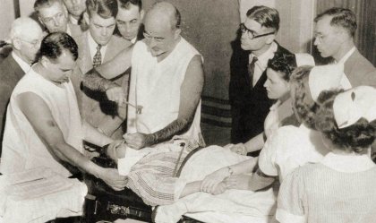 Walter Freeman,médico que lobotomizó a Rosemary Kennedy