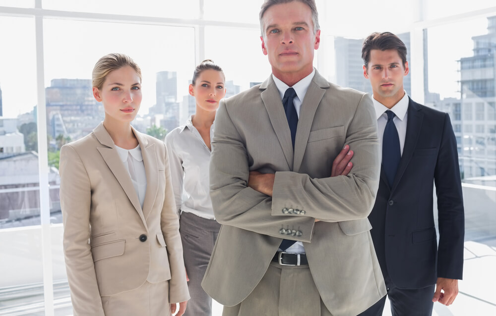 Chief with arms crossed