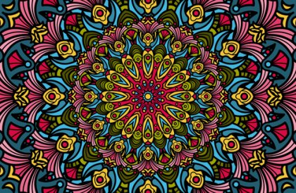 La técnica del mandala