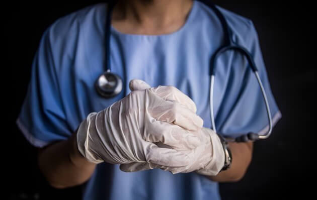 Médico que simboliza el valor del esfuerzo