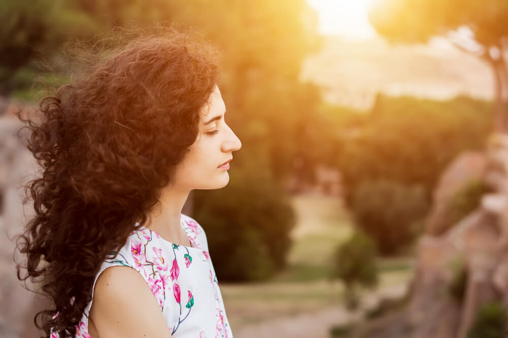 femme tranquilité d'esprit