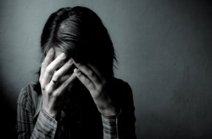 Mujer con depresión