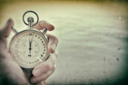 reloj simbolizando empezar de cero