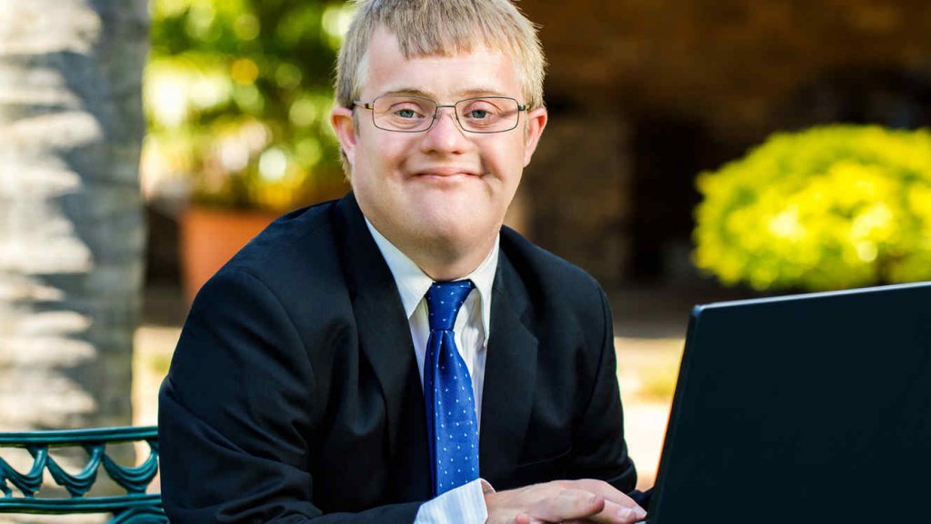 Hombre discapacitado