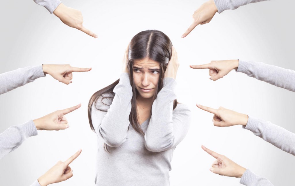 Mujer con enfermedad mental