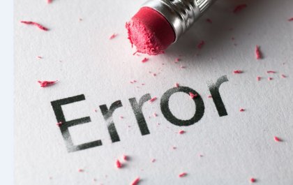 ¿Cómo darle la vuelta a tus errores?