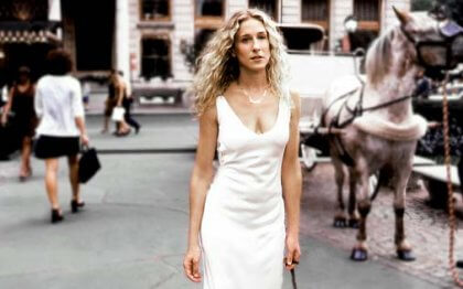 Carrie caminando
