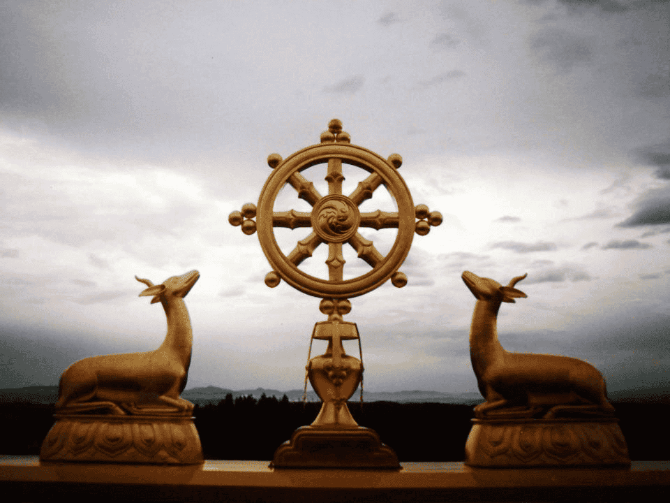 círculo del Dharma que nos enseña qué mantener en secreto
