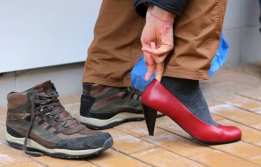 PErsona altamente empática poniéndose en los zapatos del otro