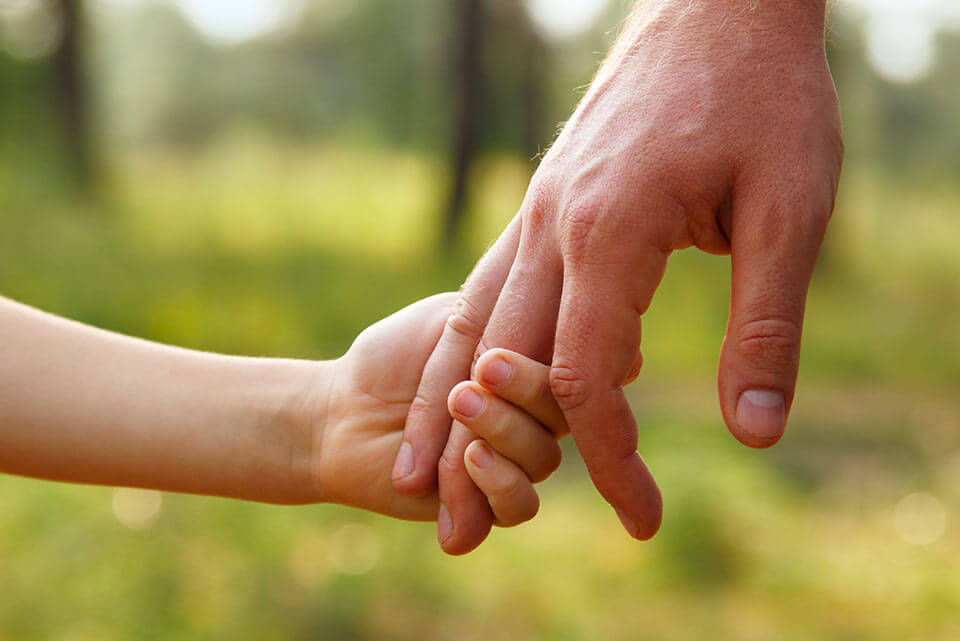Coger de la mano