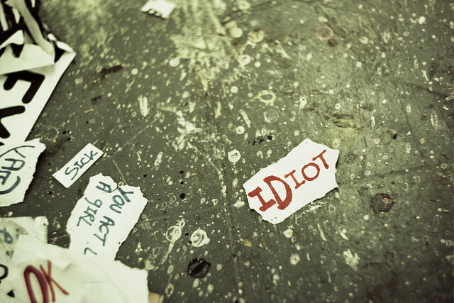 Berichten met destructieve kritiek