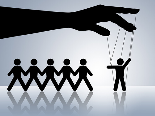 puppet on strings
