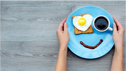 Desayuno con sonrisa