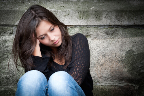 Mujer triste