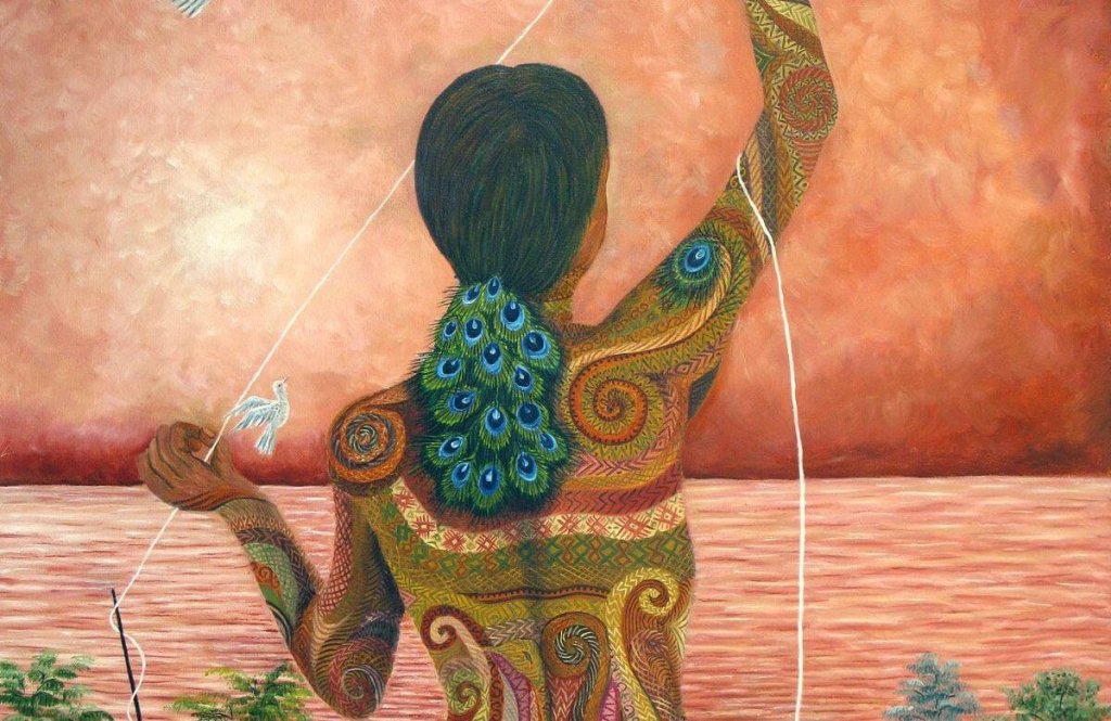 mujer tierra