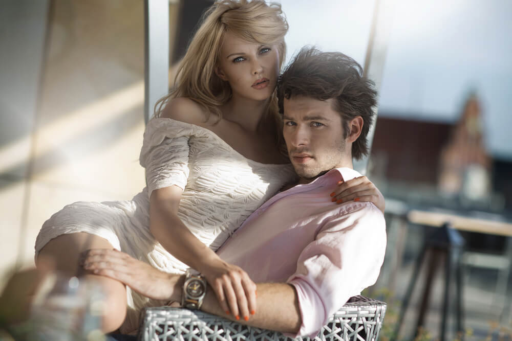 Pareja de guapos