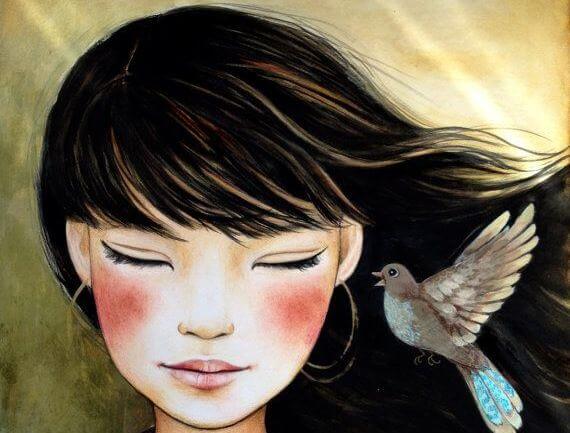 rostro mujer