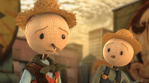 Espantapájaros triste