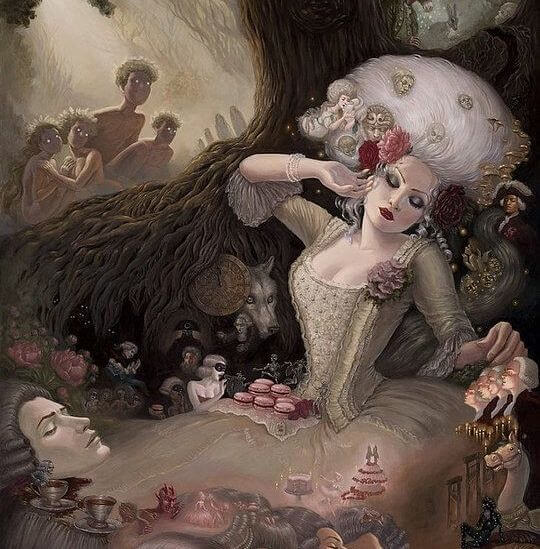 mujer epoca barroca