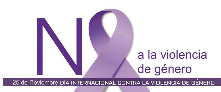 Cartel de día contra la violencia de género