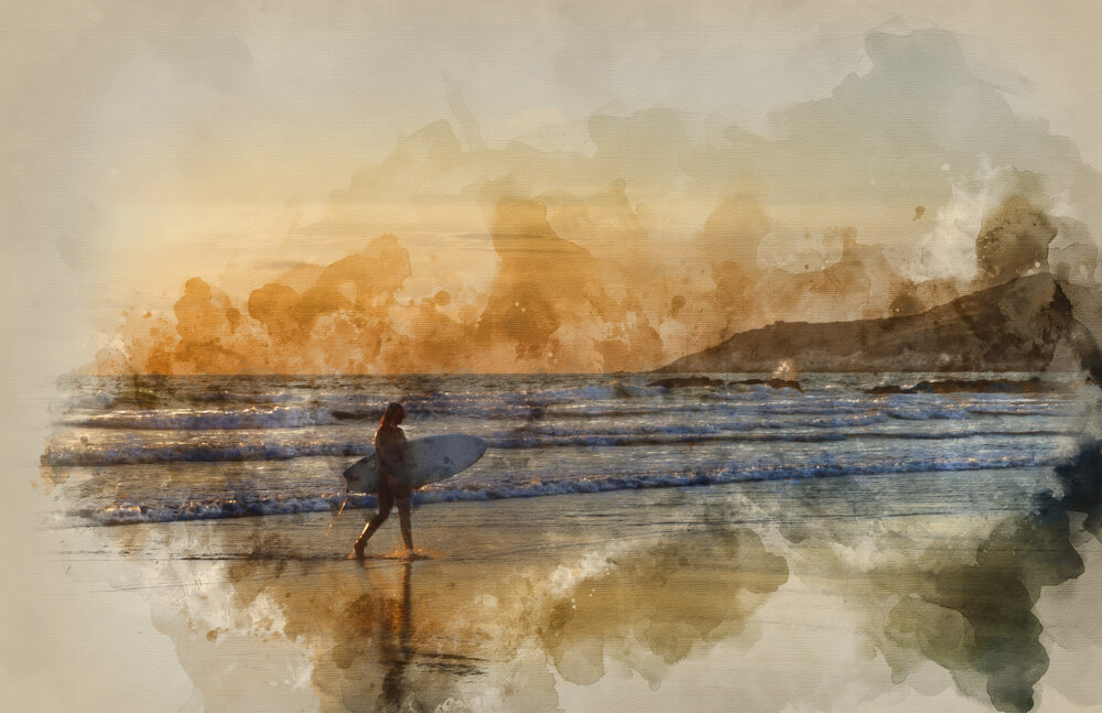 Fábula del surfista