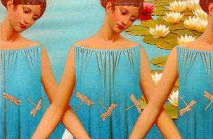 Mujeres dándose la mano