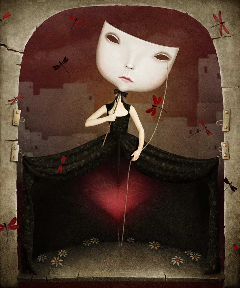 Marioneta de una niña