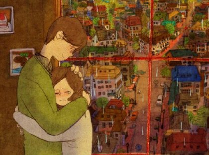 Un día te abrazarán tan fuerte que se unirán tus partes rotas