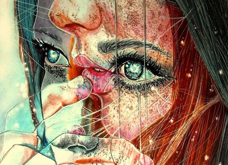 ilustración de una mujer representando cómo nos ven