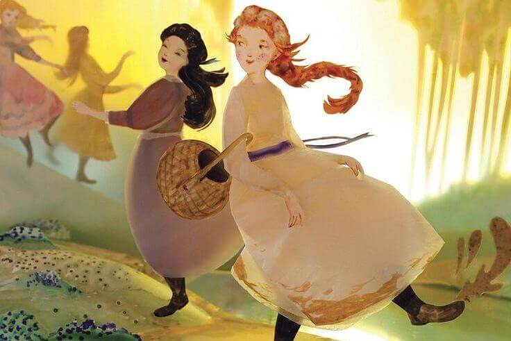 Mujeres paseando