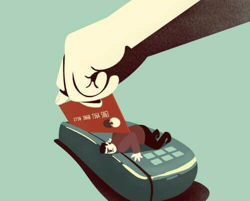 Pasar tarjeta de crédito
