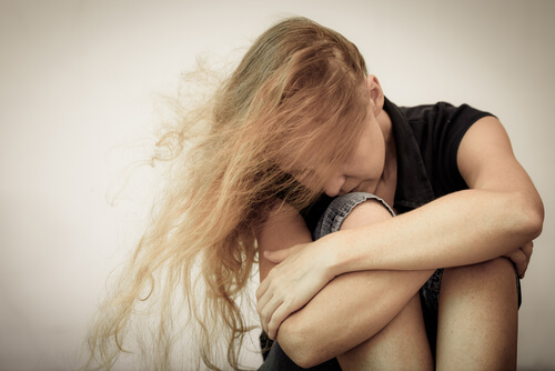 Mujer triste