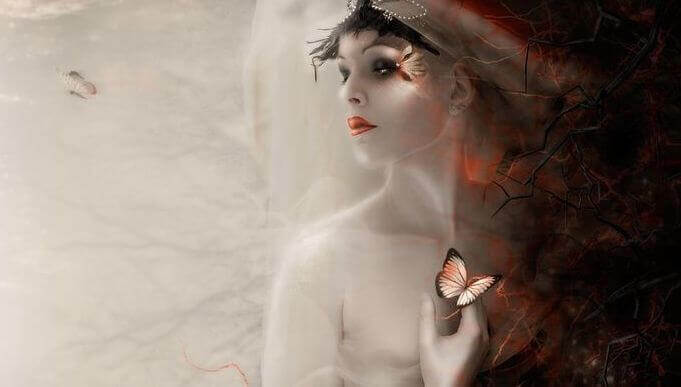 Cuando más te necesité ,mujer triste