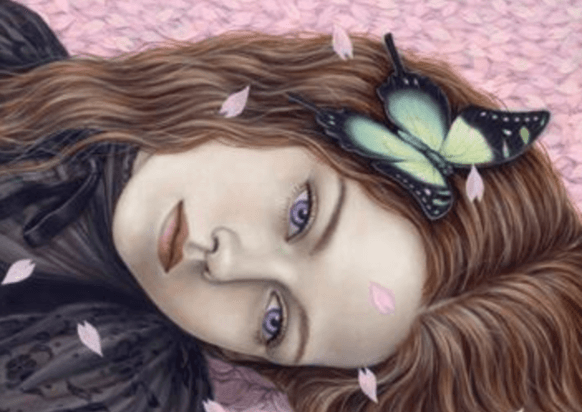 niña-con-mariposa-en-el-cabello