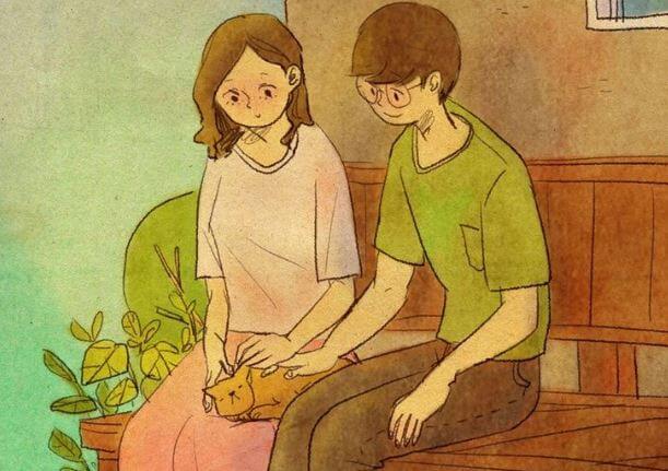 pareja-acariciando-a-su-gato