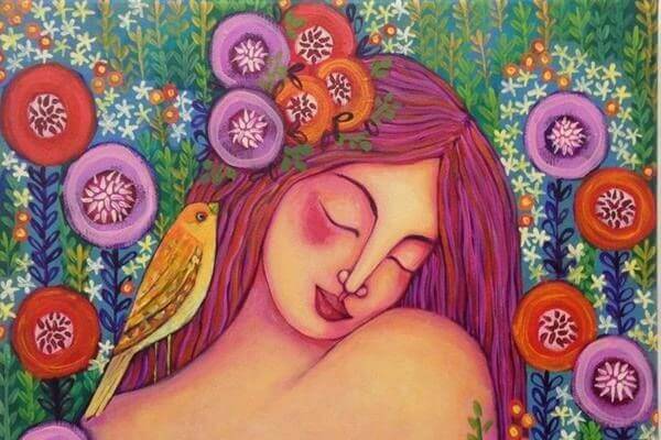 Mujer que se quiere y se disfruta