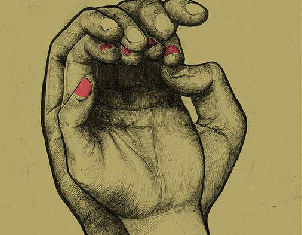 Mannen- en vrouwenhand