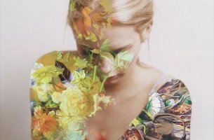 mujer con naturaleza