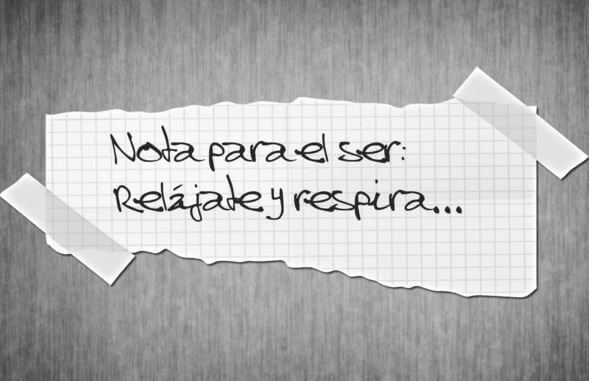Nota de relajación